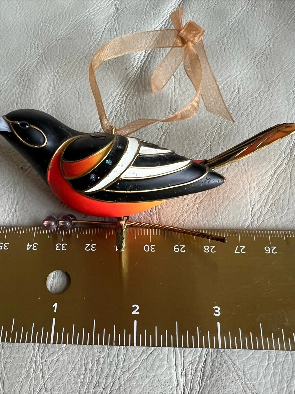 Hallmark Keepsake Baltimore Oriole The Beauty of Birds Hanging Ornament